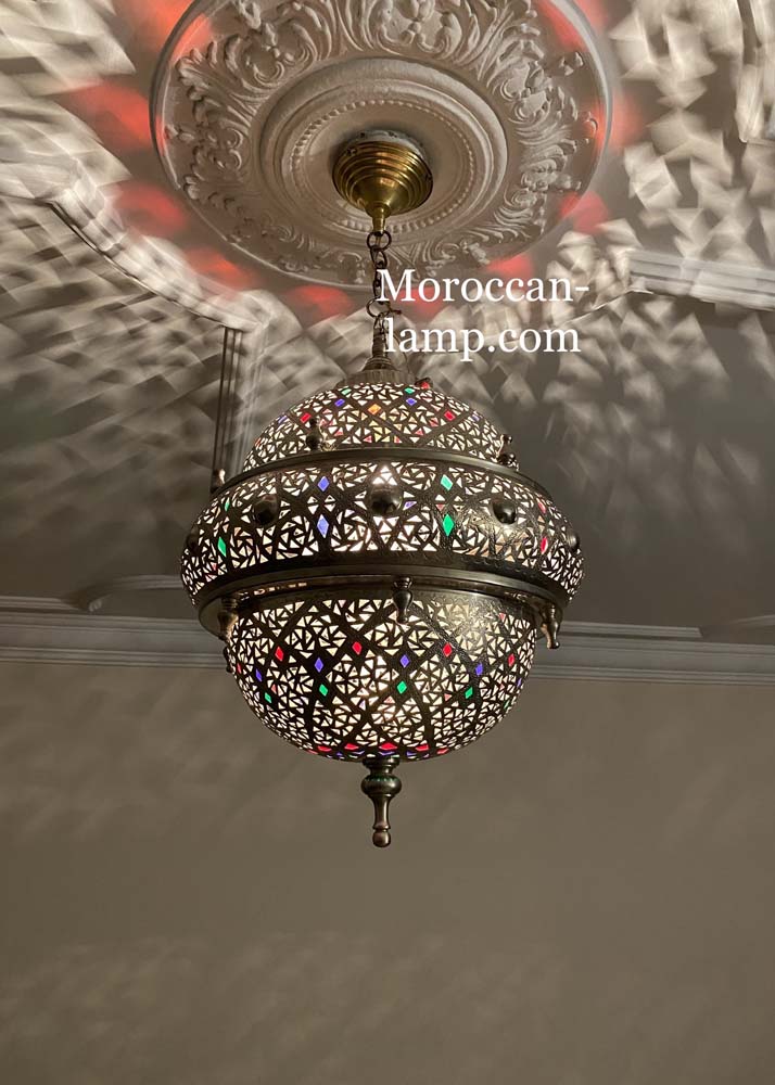 Suspension marocaine, plafond - Depuis